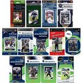 Williams & Son Saw & Supply C&I Collectables SEAHAWKS1319TS NHL Seattle Seahawks 13 Different Licensed Trading Card Team Set SEAHAWKS1319TS